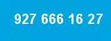 927 666 16 27